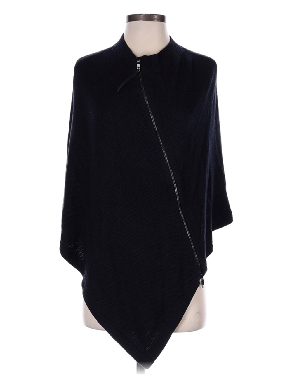 lululemon athletica Black zippered poncho - OS Like New!